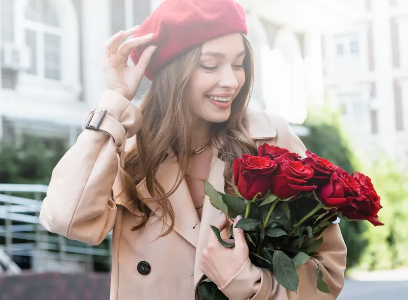 RECEVOIR UN BOUQUET DE FLEURS, LE MEILLEUR DES CADEAUX